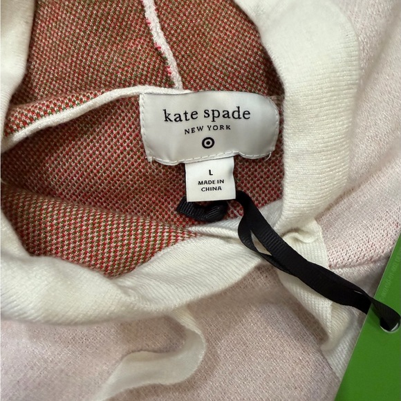 NWT Set Kate Spade X Target Strawberry Sweater Knit Hoodie & Shorts Set Size L - Picture 8 of 10